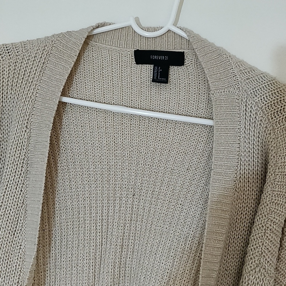Off White Knit Cardigan
